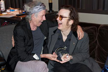 Joe Hurley & Dr John with Tami Lynn. Post-show August 2011